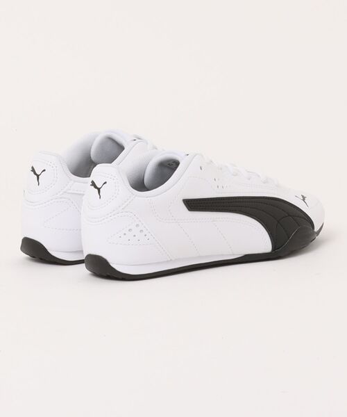 PUMA(プーマ)の「PUMA プーマ CATCH【軽量】レディーススニーカー 薄底 ロープロファイル(キャッチ)(スニーカー・レディース・ホワイト/ホワイト×ブラック/ブラック×ホワイト・22.5cm/23.5cm/24.5cm/23.0cm/24.0cm/25.0cm)」の4枚目の写真