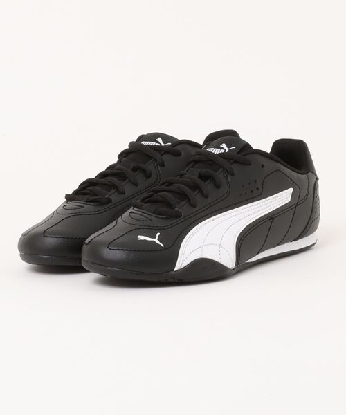 PUMA(プーマ)の「PUMA プーマ CATCH【軽量】レディーススニーカー 薄底 ロープロファイル(キャッチ)(スニーカー・レディース・ホワイト/ホワイト×ブラック/ブラック×ホワイト・22.5cm/23.5cm/24.5cm/23.0cm/24.0cm/25.0cm)」の2枚目の写真