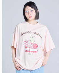 Little sunny bite（リトルサニーバイト）の「MARRONCREAM x little sunny bite big tee（Tシャツ/カットソー）」