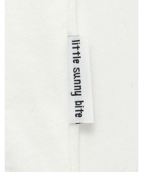 Little sunny bite（リトルサニーバイト）の「MARRONCREAM x little sunny bite big tee（Tシャツ/カットソー・レディース・ホワイト/ブラック/ピンク・SMALL/MEDIUM）」の9枚目の写真