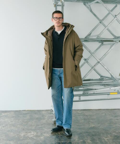 +phenix（プラスフェニックス）の「『別注』+phenix　WINDSTOPPER by GORE-TEX LABS ダウンコート（ダウンジャケット/コート・メンズ・ブラック/ネイビー/ブラウン・SMALL/MEDIUM/LARGE/X-LARGE）」の15枚目の写真