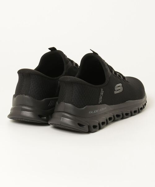 SKECHERS(スケッチャーズ)の「【別注】スケッチャーズ GLIDE-STEP - NOXUS 限定コラボ(スニーカー・メンズ・ブラック×ブラック・25.0cm/26.0cm/27.0cm/28.0cm/25.5cm/26.5cm/27.5cm)」の2枚目の写真