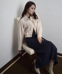 PROPORTION BODY DRESSING | フェイクスエード調ブルゾン / 1215255012(ブルゾン)