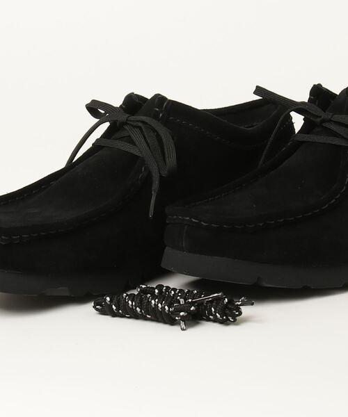 Clarks(クラークス)の「クラークスClarksCLARKSORIGINALSクラークスオリジナルスWallabeeGTXBlackSuedeワラビーゴアテックスシューズブラックスウェード26179251(BLACK)(モカシン/デッキシューズ・メンズ・ブラック・28.0cm/UK8.5)」の4枚目の写真