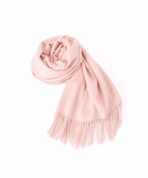 Noble（ノーブル）の「《追加》オリジナルカシミヤストール（ストール/ショール・レディース・ホワイト/スカイブルー/ベージュ/ブラウン/ライトグレー・FREE）」の20枚目の写真