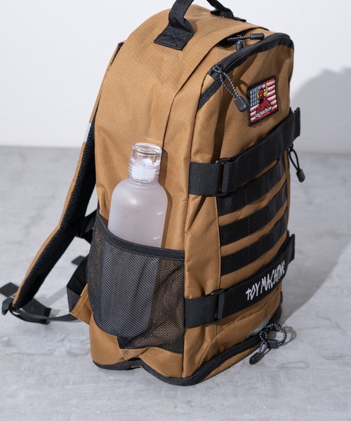 JUGLANS(ユグランス)の「【TOYMACHINE】SK8ER BACKPACK Jr(バックパック/リュック・メンズ・ブラック系その他/ブラック/ライトブラウン・FREE)」の5枚目の写真