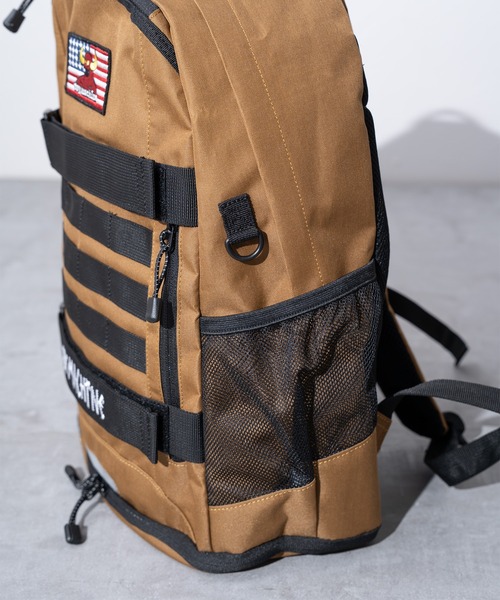 JUGLANS(ユグランス)の「【TOYMACHINE】SK8ER BACKPACK Jr(バックパック/リュック・メンズ・ブラック系その他/ブラック/ライトブラウン・FREE)」の6枚目の写真