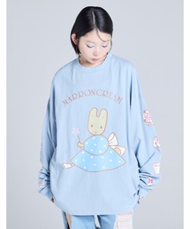 /Little Sunny Bite/MARRONCREAM x little sunny bite long tee