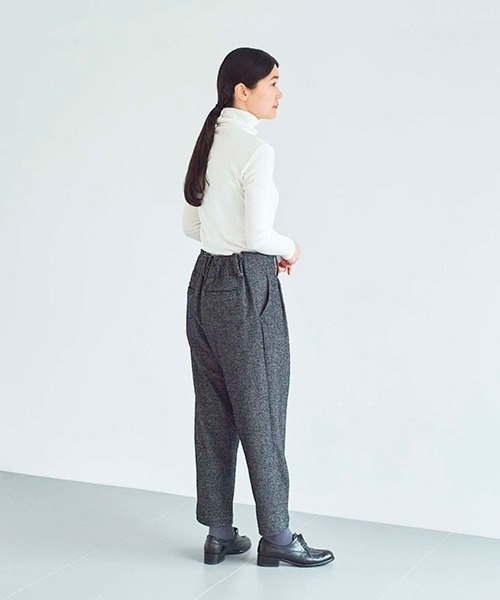 HAU（ハウ）の「テーパードパンツ tweed（その他パンツ・レディース・ブラック・SMALL/MEDIUM）」の8枚目の写真