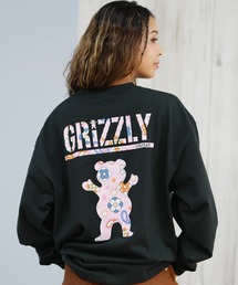 GRIZZLY/グリズリー FLORAL PATTERN BEAR ロンT G25FW-4431