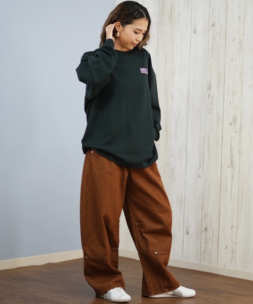 GRIZZLY(グリズリー)の「GRIZZLY/グリズリー FLORAL PATTERN BEAR ロンT G25FW-4431(Tシャツ/カットソー・レディース・ブラック/ホワイト・L/M/XL)」の14枚目の写真
