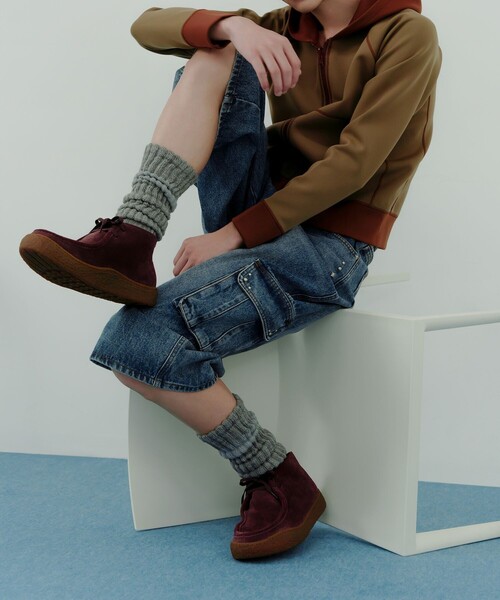CAMPER（カンペール）の「[カンペール] PEU TERRENO / ハイカットシューズ（ブーツ・メンズ・ワインレッド・27.5cm/27.0cm/26.0cm/25.5cm/28.0cm/25.0cm）」の7枚目の写真