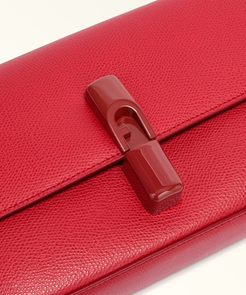 FURLA（フルラ）の「フルラ イリデ クロスボディバッグ（ショルダーバッグ・レディース・レッド/チャコールグレー/ライトピンク/ピンクベージュ/ライトブルー/アイボリー/ブラック/グリーン・ONE SIZE）」の22枚目の写真