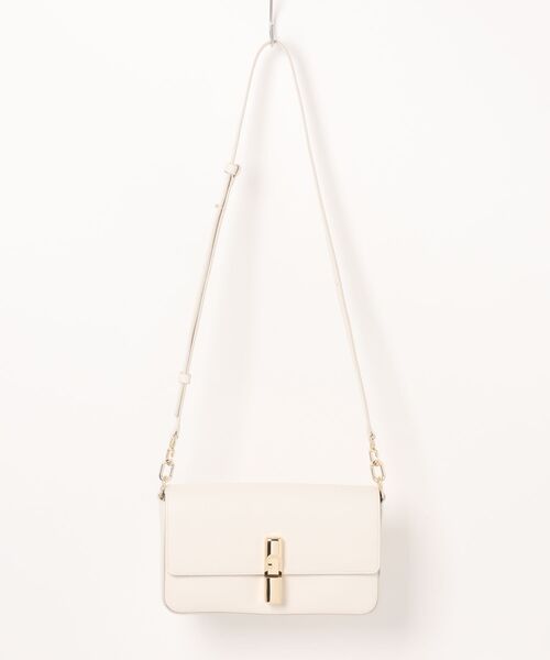 FURLA（フルラ）の「フルラ イリデ (Furla Iride) クロスボディバッグ（ショルダーバッグ・レディース・レッド/チャコールグレー/ライトピンク/ピンクベージュ/ライトブルー/アイボリー/ブラック/グリーン・ONE SIZE）」の10枚目の写真