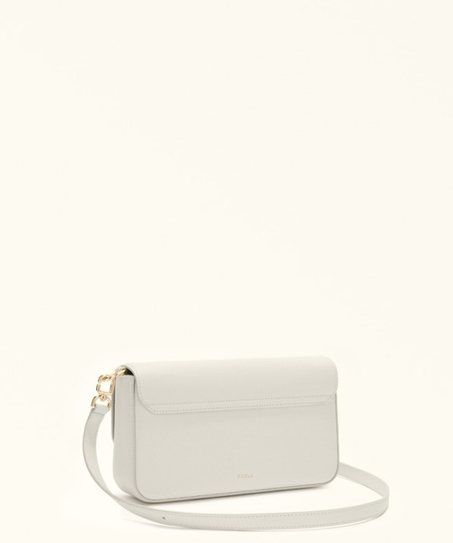 FURLA（フルラ）の「フルラ イリデ (Furla Iride) クロスボディバッグ（ショルダーバッグ・レディース・レッド/チャコールグレー/ライトピンク/ピンクベージュ/ライトブルー/アイボリー/ブラック/グリーン・ONE SIZE）」の12枚目の写真