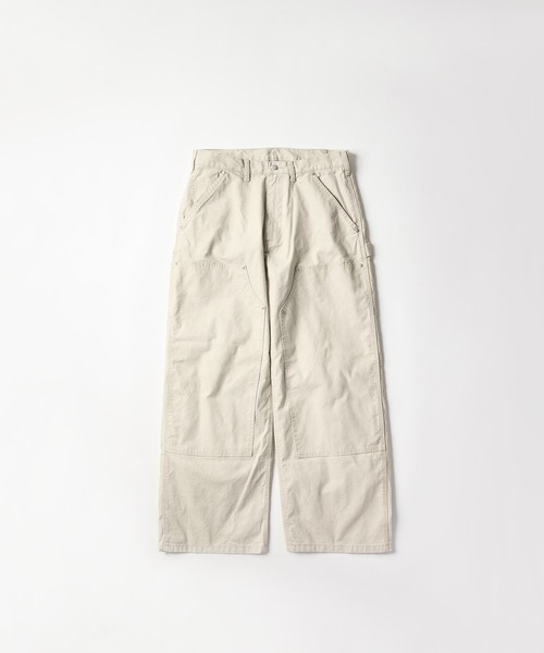 meltum(メルタム)の「DOUBLE KNEE PAINTER PANTS(チノパンツ・メンズ・チャコールグレー/ナチュラル/ブラック・MEDIUM/LARGE)」の3枚目の写真