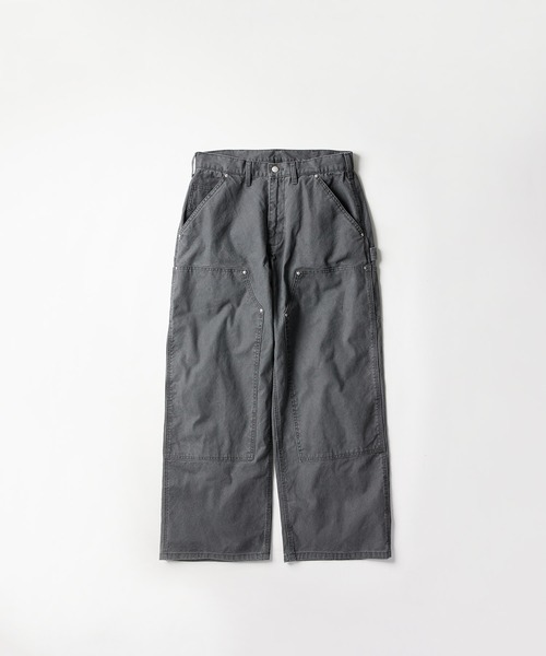 meltum(メルタム)の「DOUBLE KNEE PAINTER PANTS(チノパンツ・メンズ・チャコールグレー/ナチュラル/ブラック・MEDIUM/LARGE)」の2枚目の写真