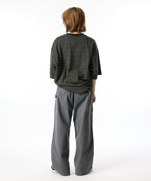 meltum(メルタム)の「DOUBLE KNEE PAINTER PANTS(チノパンツ・メンズ・チャコールグレー/ナチュラル/ブラック・MEDIUM/LARGE)」の7枚目の写真