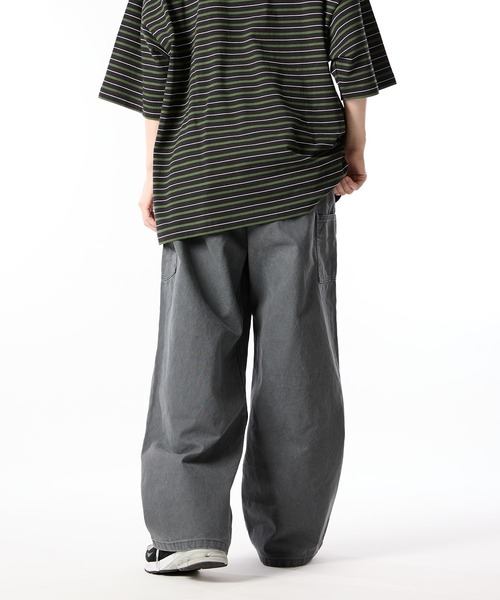meltum(メルタム)の「DOUBLE KNEE PAINTER PANTS(チノパンツ・メンズ・チャコールグレー/ナチュラル/ブラック・MEDIUM/LARGE)」の9枚目の写真
