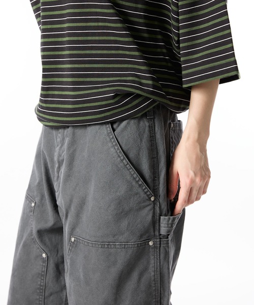 meltum(メルタム)の「DOUBLE KNEE PAINTER PANTS(チノパンツ・メンズ・チャコールグレー/ナチュラル/ブラック・MEDIUM/LARGE)」の11枚目の写真
