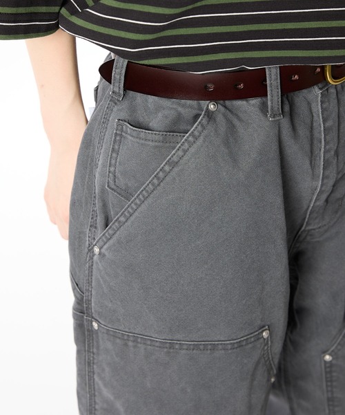 meltum(メルタム)の「DOUBLE KNEE PAINTER PANTS(チノパンツ・メンズ・チャコールグレー/ナチュラル/ブラック・MEDIUM/LARGE)」の15枚目の写真