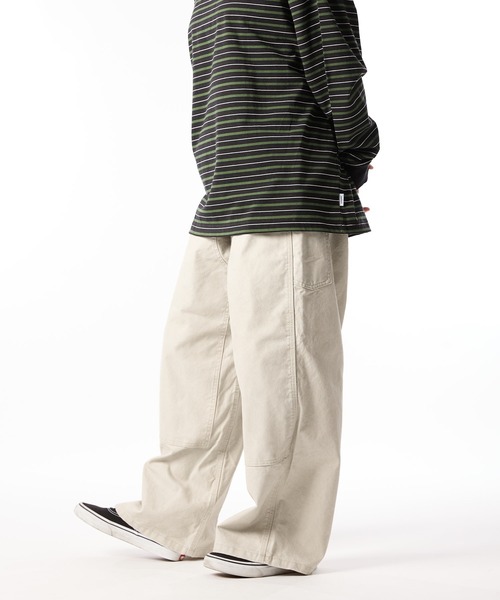 meltum(メルタム)の「DOUBLE KNEE PAINTER PANTS(チノパンツ・メンズ・チャコールグレー/ナチュラル/ブラック・MEDIUM/LARGE)」の20枚目の写真