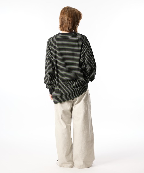 meltum(メルタム)の「DOUBLE KNEE PAINTER PANTS(チノパンツ・メンズ・チャコールグレー/ナチュラル/ブラック・MEDIUM/LARGE)」の18枚目の写真