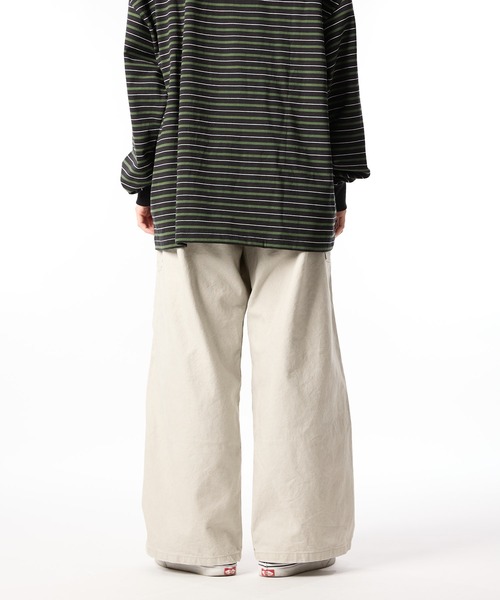 meltum(メルタム)の「DOUBLE KNEE PAINTER PANTS(チノパンツ・メンズ・チャコールグレー/ナチュラル/ブラック・MEDIUM/LARGE)」の21枚目の写真