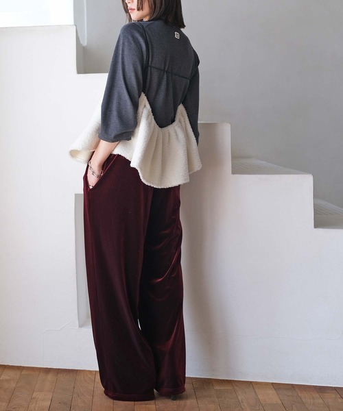 ボアキャミソール（シャツ/ブラウス）｜AKTE（アクテ）のファッション