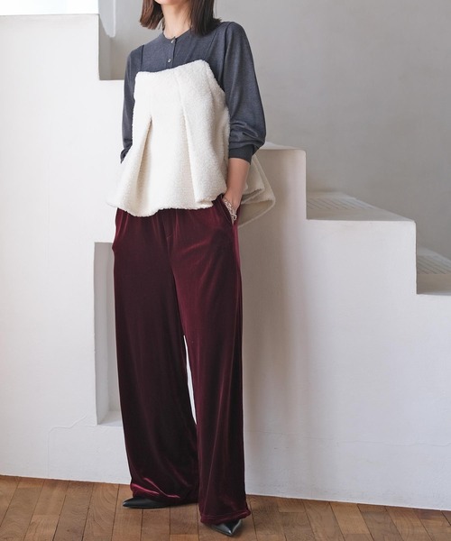 ボアキャミソール（シャツ/ブラウス）｜AKTE（アクテ）のファッション