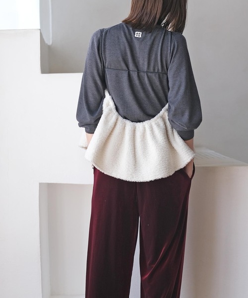 AKTE（アクテ）の「ボアキャミソール（シャツ/ブラウス）」 - WEAR