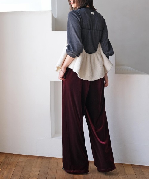 AKTE新品未使用ボアキャミソール AKTE（アクテ）の「ボアキャミソール（シャツ/ブラウス）」 - WEAR