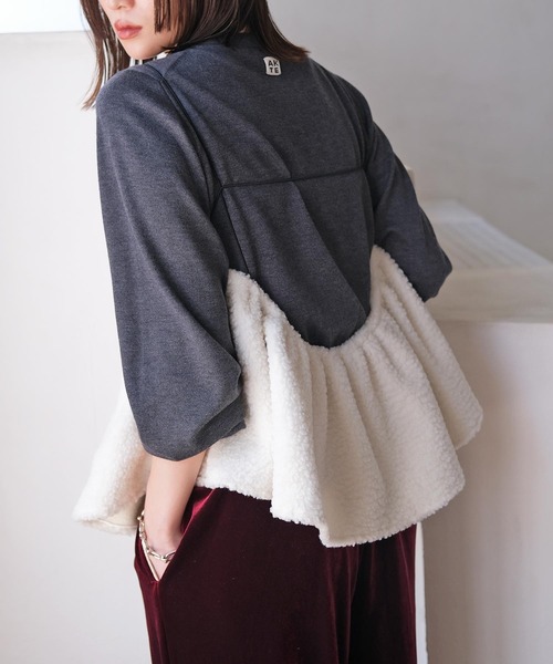 AKTE（アクテ）の「ボアキャミソール（シャツ/ブラウス）」 - WEAR