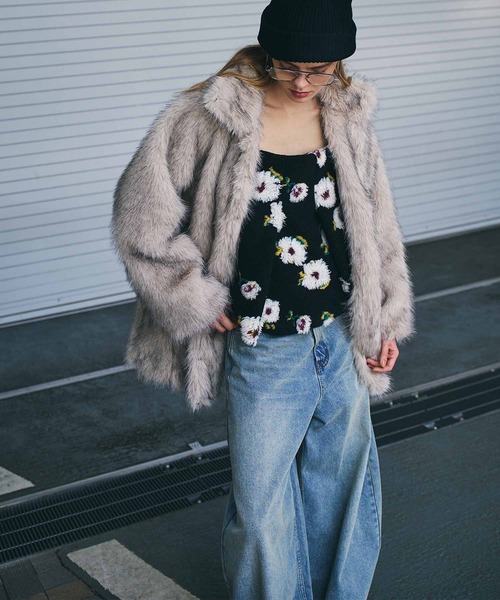 ボアキャミソール（シャツ/ブラウス）｜AKTE（アクテ）のファッション