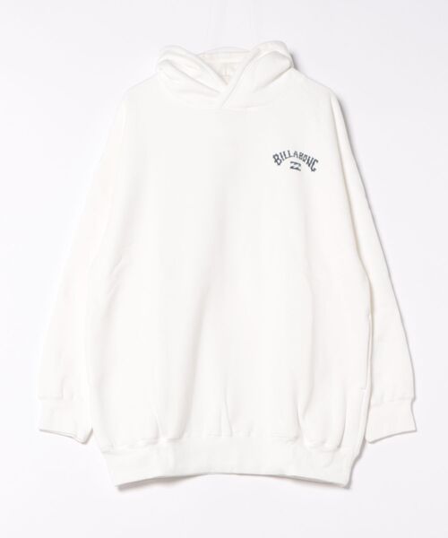 BILLABONG(ビラボン)の「BILLABONG レディース ARCH LOGO BIG LOOSE パーカー 【BIG LOOSE】【2025年秋冬モデル】/ビラボンバックプリントロゴフードパーカー・フーディー(パーカー・レディース・ホワイト/オフホワイト/グリーン系その他/ローズ・MEDIUM)」の1枚目の写真
