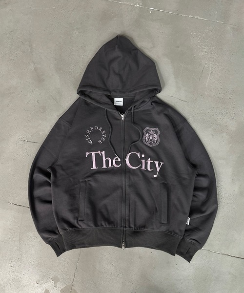 9color / 3size 】GAME LOGO HEAVY WEIGHT DOUBLE ZIP HOODIE