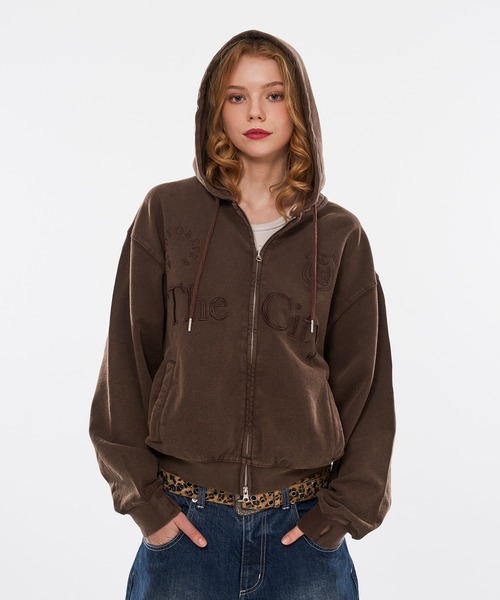 9color / 3size 】GAME LOGO HEAVY WEIGHT DOUBLE ZIP HOODIE