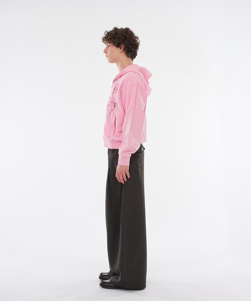 9color / 3size 】GAME LOGO HEAVY WEIGHT DOUBLE ZIP HOODIE