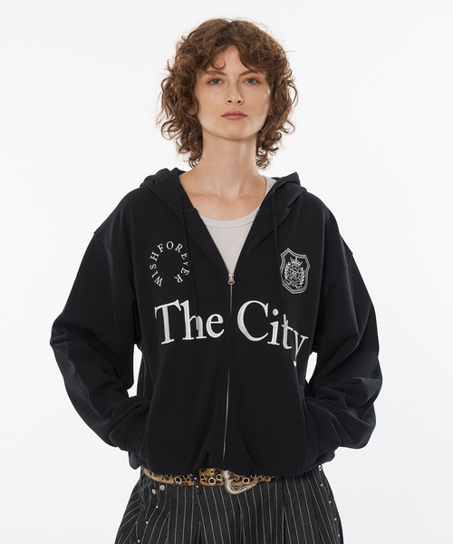 9color / 3size 】GAME LOGO HEAVY WEIGHT DOUBLE ZIP HOODIE