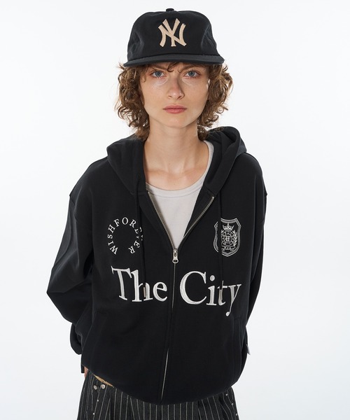 9color / 3size 】GAME LOGO HEAVY WEIGHT DOUBLE ZIP HOODIE