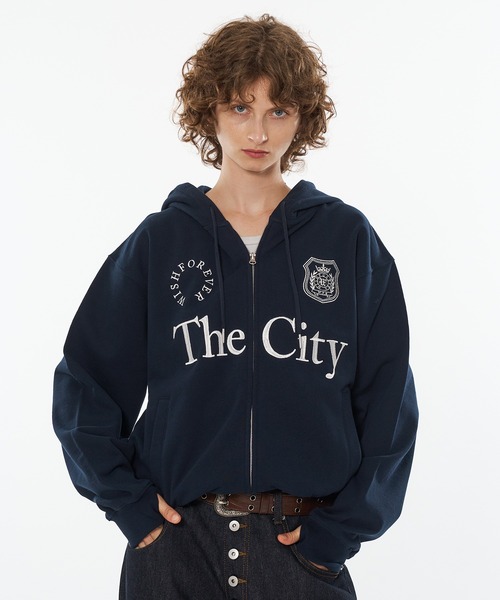 GAME LOGO HEAVY WEIGHT DOUBLE ZIP HOODIE / ゲームロゴ