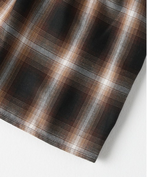 Right-on（ライトオン）の「【HONEYSUCKLE ROSE】オンブレチェックキャミ (トレンド/体型カバー)（その他トップス・レディース・ブラウン/ブラック・S/M/L）」の14枚目の写真