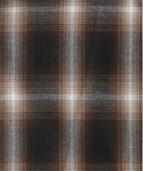 Right-on（ライトオン）の「【HONEYSUCKLE ROSE】オンブレチェックキャミ (トレンド/体型カバー)（その他トップス・レディース・ブラウン/ブラック・S/M/L）」の15枚目の写真