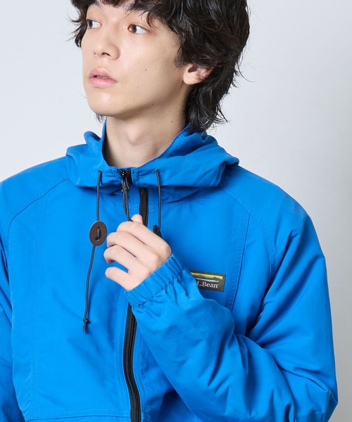 L.L.Bean（エルエルビーン）の「ジャパン・フィット　マウンテン・クラシック・フルジップ・ジャケット（マウンテンパーカー・メンズ・エメラルド/ブルー/イエロー・SMALL/MEDIUM/X-LARGE/XX-LARGE/LARGE）」の4枚目の写真