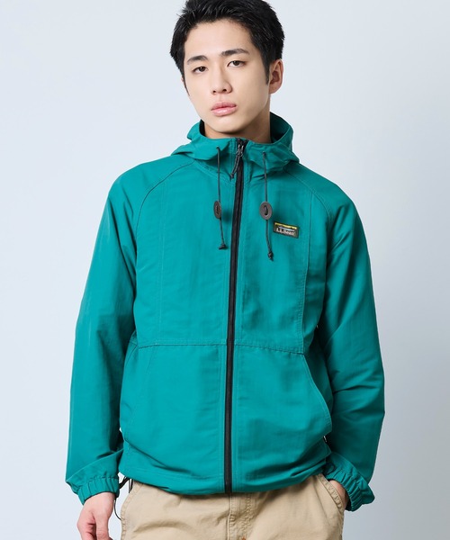 L.L.Bean（エルエルビーン）の「ジャパン・フィット　マウンテン・クラシック・フルジップ・ジャケット（マウンテンパーカー・メンズ・エメラルド/ブルー/イエロー・SMALL/MEDIUM/X-LARGE/XX-LARGE/LARGE）」の6枚目の写真