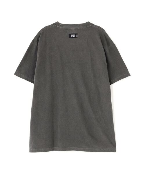 over print(オーバープリント)の「overprint/オーバープリント/BAD Tee(Tシャツ/カットソー・メンズ・チャコールグレー/ミント/オレンジ・L/XL/M)」の6枚目の写真