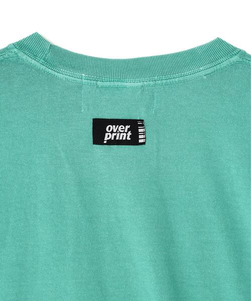 over print(オーバープリント)の「overprint/オーバープリント/BAD Tee(Tシャツ/カットソー・メンズ・チャコールグレー/ミント/オレンジ・L/XL/M)」の12枚目の写真