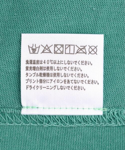 over print(オーバープリント)の「overprint/オーバープリント/BAD Tee(Tシャツ/カットソー・メンズ・チャコールグレー/ミント/オレンジ・L/XL/M)」の15枚目の写真