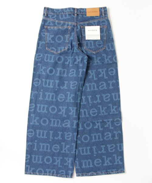 marimekko maridenim ロゴデザイン デニムパンツ サイズ29 marimekko（マリメッコ）の「【ノベルティ付】《Maridenim》 Loose