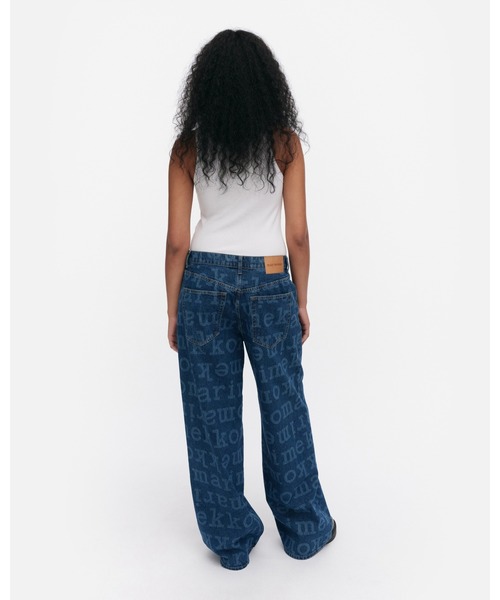 marimekko maridenim ロゴデザイン デニムパンツ サイズ29 marimekko（マリメッコ）の「【ノベルティ付】《Maridenim》 Loose